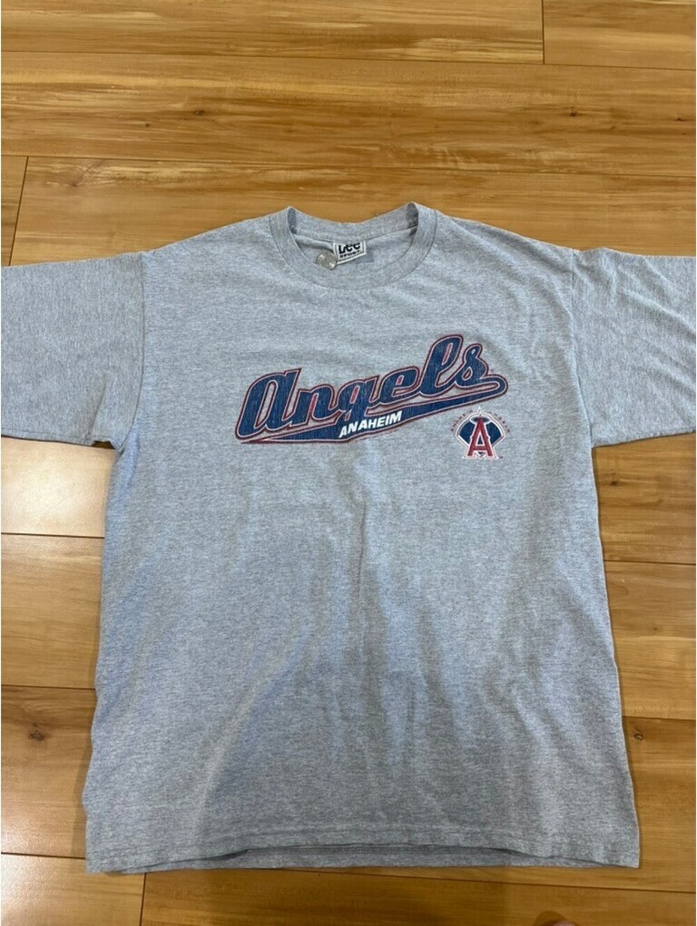 Vintage 90s Anaheim Angels Lee Sport Graphic T-Shirt - Size Large